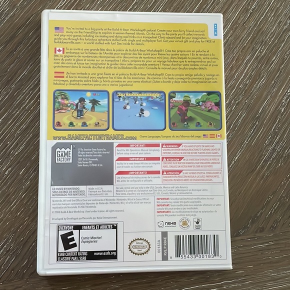 Wii Build A Bear Game - Picture 2 of 3